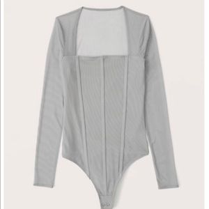 Abercrombie mesh corset bodysuit new with original tags! Never worn